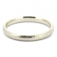 Handmade Gold Unisex Rope Ring [2mm]