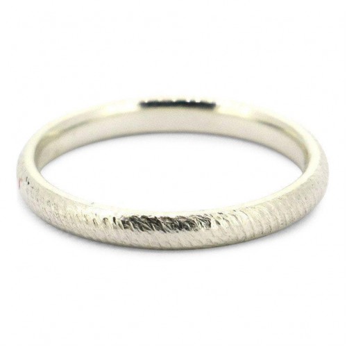 Handmade Gold Unisex Rope Ring [2mm]