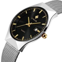Ultra-thin Classic Stainless Steel Wrist Watch [3 Variants]