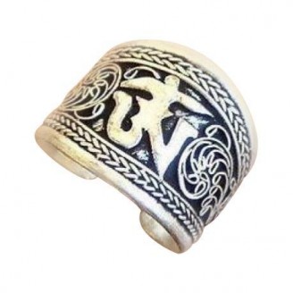 Tibetan Mantra Thumb Ring