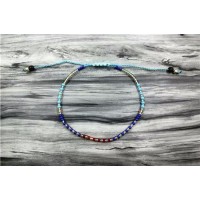 Multicolored Mini Hippie Seed Bead Bracelet [18 Variants]