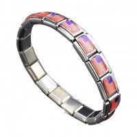 Support America Stainless Steel Bracelet