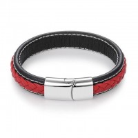 Punk Black Braided Leather Bracelet [12 Variants]