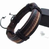 Retro Punk Leather Bracelets [4 Variants]