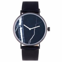 Myrtille de Pastille Leather Marble Watch