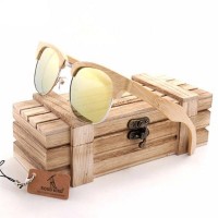 Timber Clubmaster Bamboo Wood Sunglasses [2 Variants]