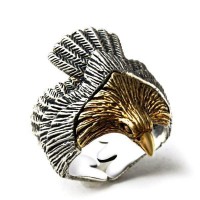 Soar High Eagle Stellar Silver Ring