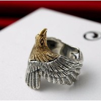 Soar High Eagle Stellar Silver Ring