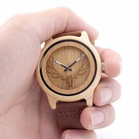 Rain Deer Handmade Bamboo Watch