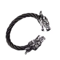 Dos Dragones Helix Stainless Steel Bracelet [3 Variants]