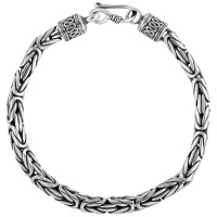 European Silver Byzantium Glare Luxury Bracelet