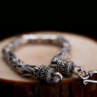 European Silver Byzantium Glare Luxury Bracelet