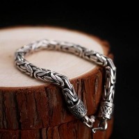 European Silver Byzantium Glare Luxury Bracelet