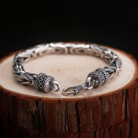 European Silver Byzantium Glare Luxury Bracelet