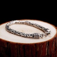 European Silver Byzantium Glare Luxury Bracelet