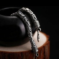 European Silver Byzantium Glare Luxury Bracelet