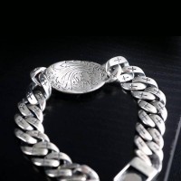 The Thousand Eye Solid Silver Bracelet