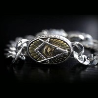 The Thousand Eye Solid Silver Bracelet