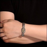 The Thousand Eye Solid Silver Bracelet