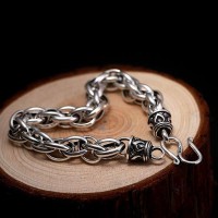 Multus Cable Link Silver Chain Luxury Bracelet