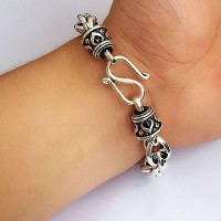 Multus Cable Link Silver Chain Luxury Bracelet