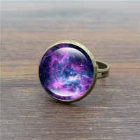 Galaxy Glass Ring [12 Variants]