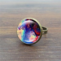 Galaxy Glass Ring [12 Variants]