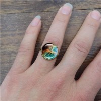 Galaxy Glass Ring [12 Variants]