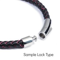 Support China Braided Leather Flag Bracelet [3 Variations]