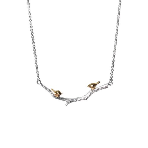 Sweet Tweets Sterling Silver Necklace [2 Variants]