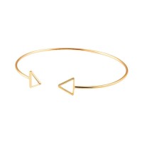 Vintage Double Triangle Bangle [2 Variants]