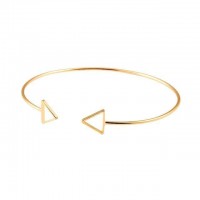 Vintage Double Triangle Bangle [2 Variants]