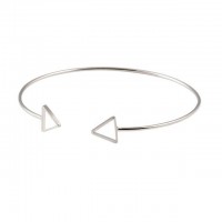 Vintage Double Triangle Bangle [2 Variants]