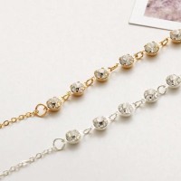 Classic Crystal Chain Anklet [2 Variants]