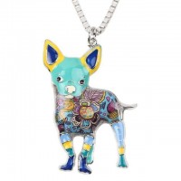 Cutie Chihuahua Oil Dog Necklaces [6 Variants]