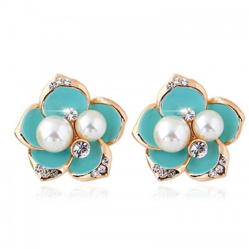 Beautiful Blooms Stud Earrings [4 Variants]