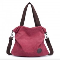 Floppy Hobo Canvas Shoulder Bag [7 Variants]