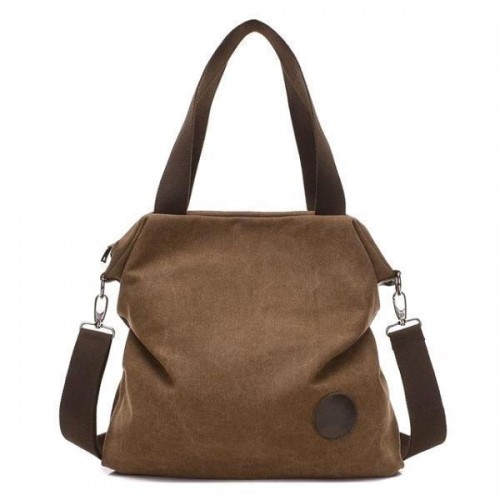 Floppy Hobo Canvas Shoulder Bag [7 Variants]